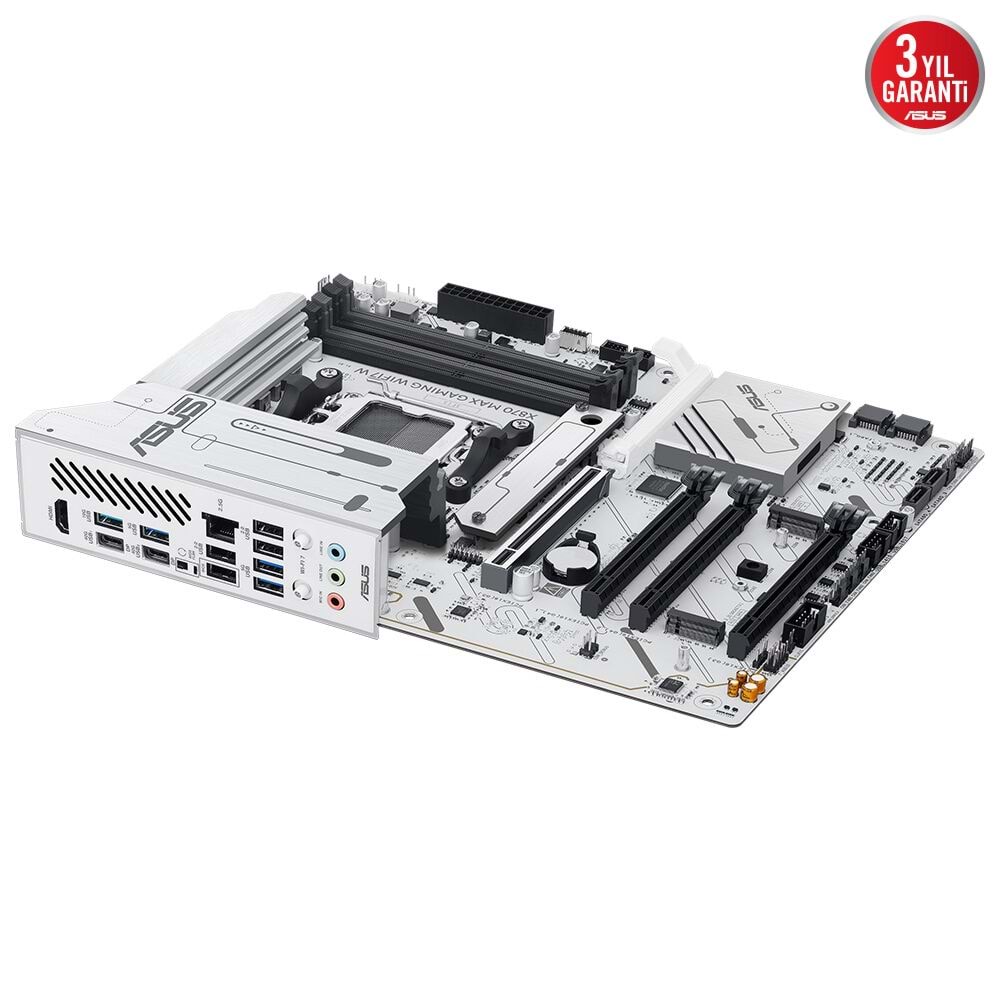 ASUS X870 MAX GAMING WIFI 7 AMD ANAKART BEYAZ