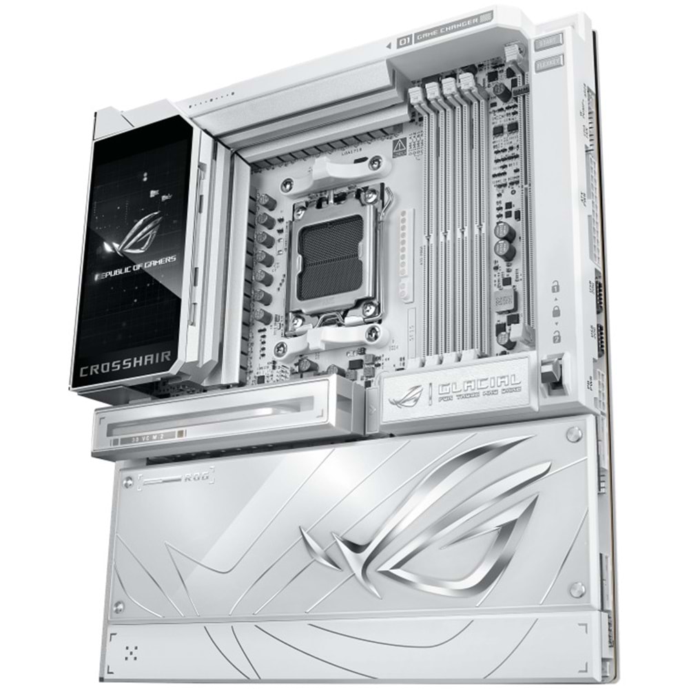 ASUS ROG CROSSHAIR X870E GLACIAL AM5 ANAKART
