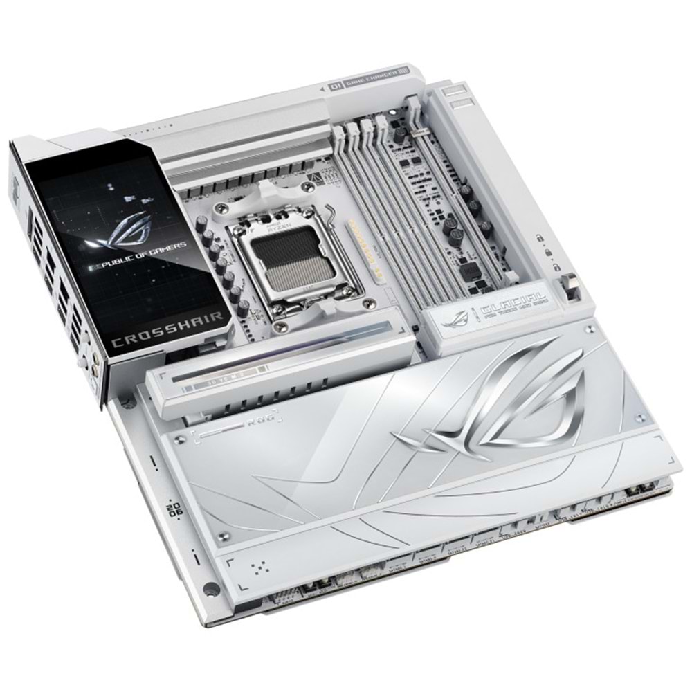 ASUS ROG CROSSHAIR X870E GLACIAL AM5 ANAKART