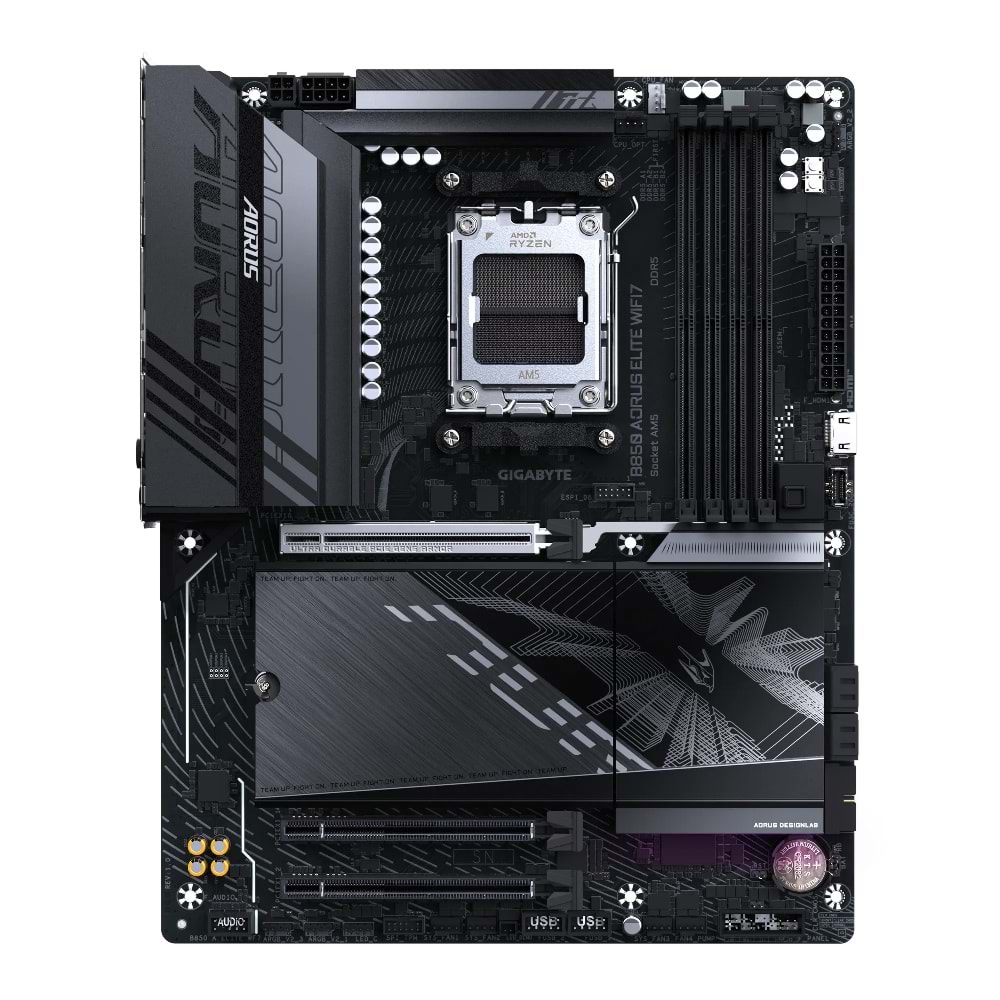 GIGABYTE ANAKART AMD AM5 ATX B850 AORUS ELITE WF7