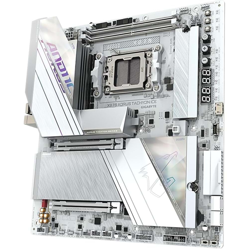 GIGABYTE X870A AORUS TACHYON ICE DDR5 8400Mhz HDMI/DP E-ATX AM5