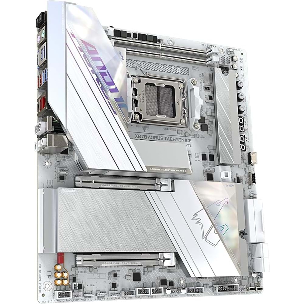 GIGABYTE X870A AORUS TACHYON ICE DDR5 8400Mhz HDMI/DP E-ATX AM5