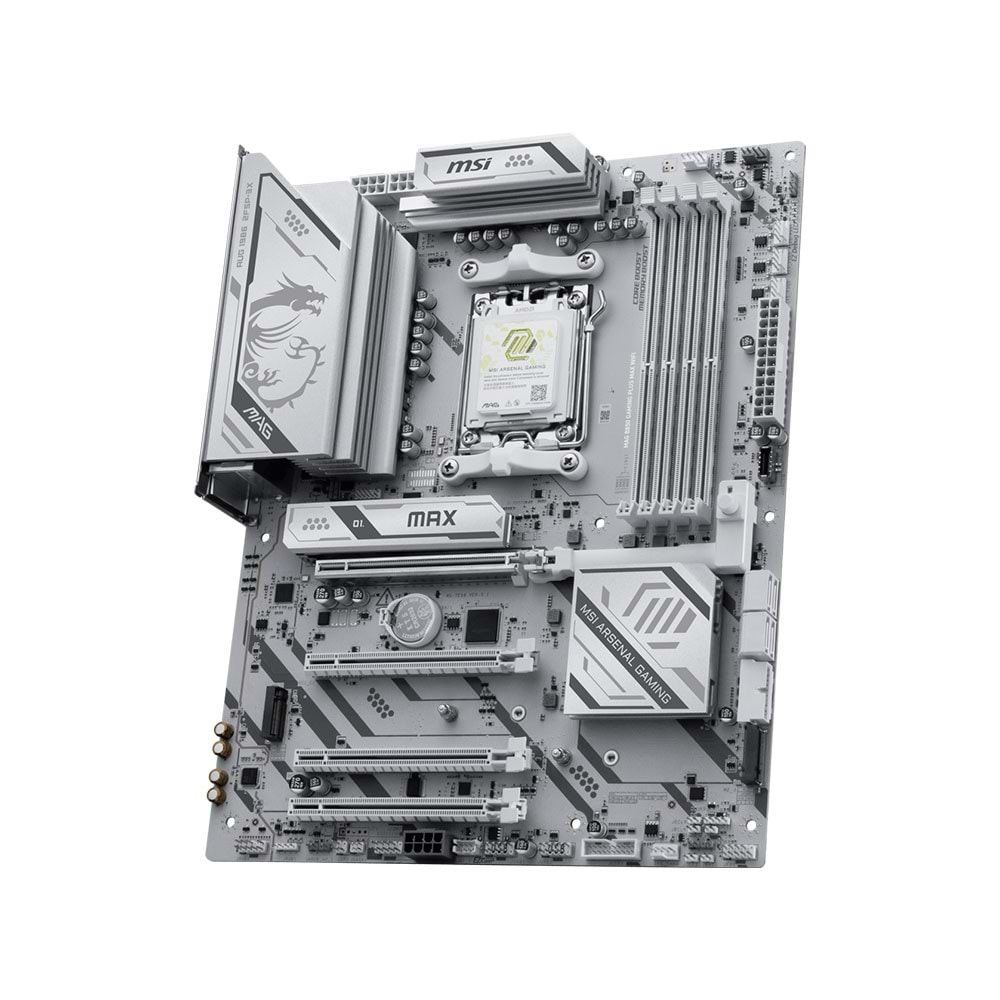 MSI MAG B850 PLUS MAX WIFI7 AM5 DDR5 8200+(OC)MHz
