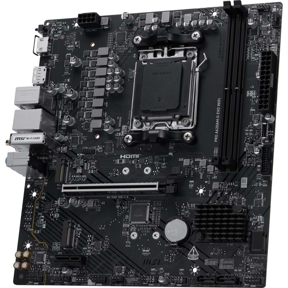 MSI PRO A620AM-G EVO WIFI GAMING ANAKART