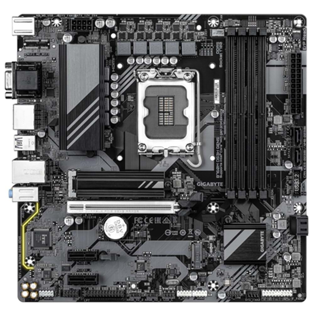 GIGABYTE B760M DS3H GEN5 DDR5 7600Mhz HDMI/DP MATX 1700P
