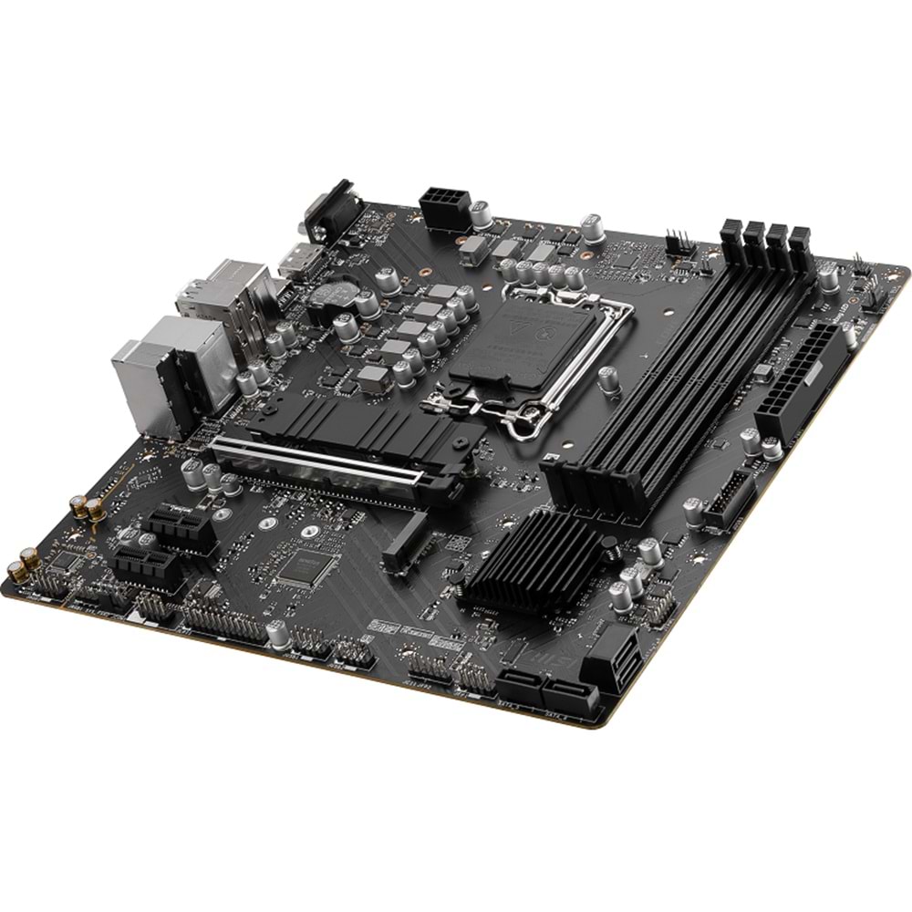 MSI PRO B760M-P DDR5 6800MHz(OC) M.2 HDMI mATX 1700p