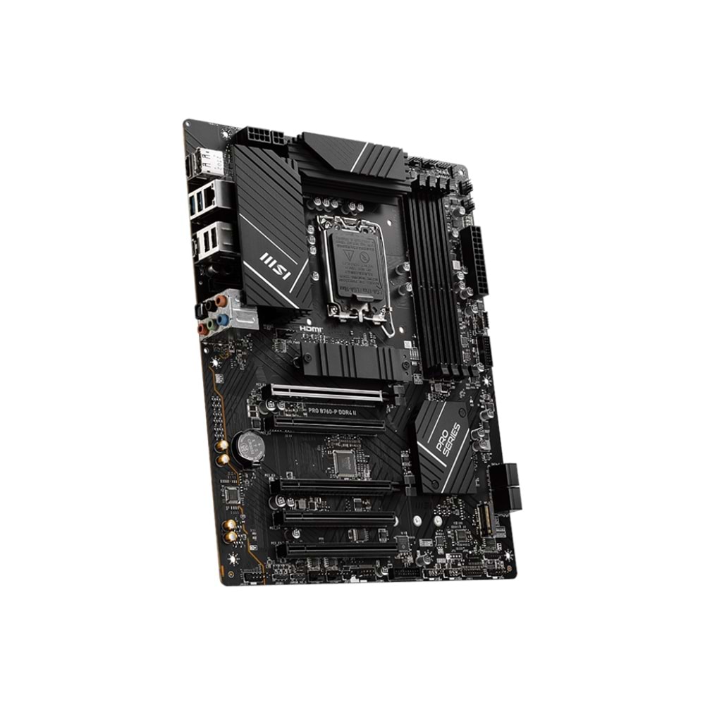 MSI PRO B760-P DDR4 II 5333(OC) PCI-E M.2 HDMI DP ATX 1700P