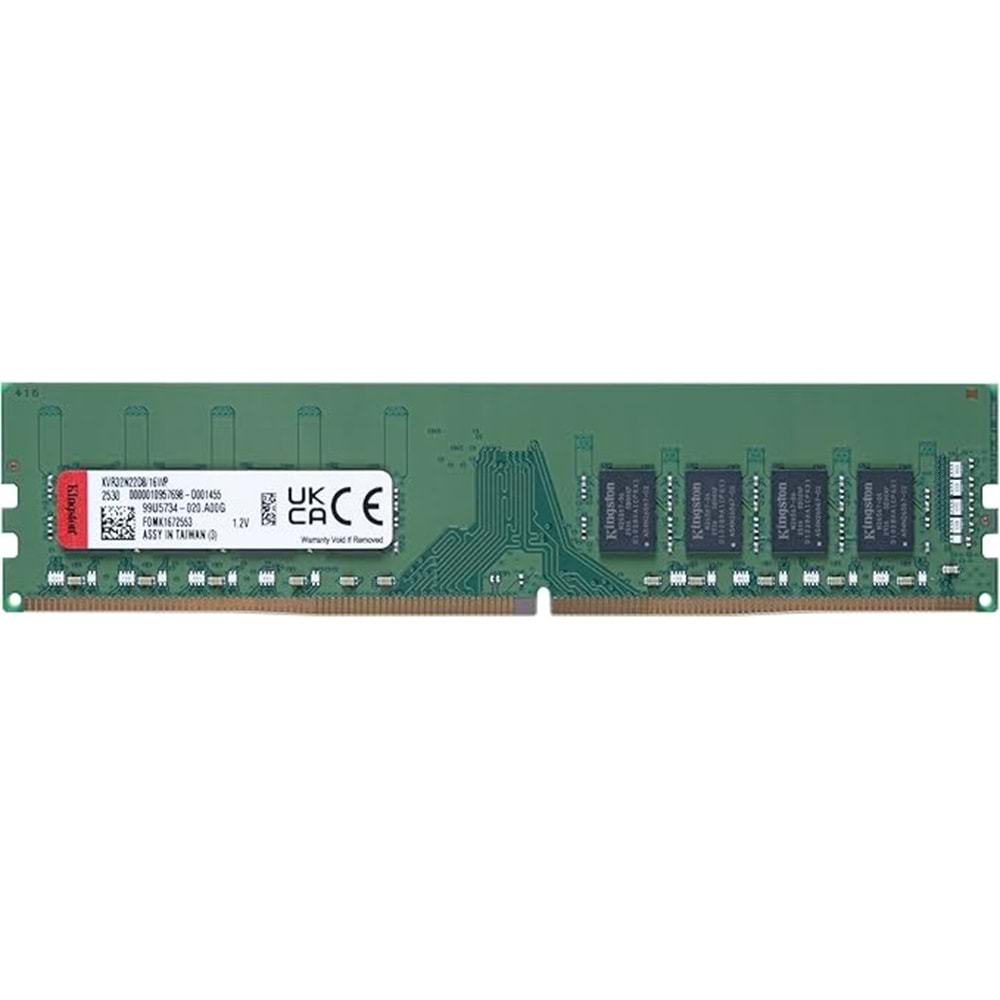 16GB DDR4 3200Mhz CL22 KVR32N22D8/16WP KINGSTON