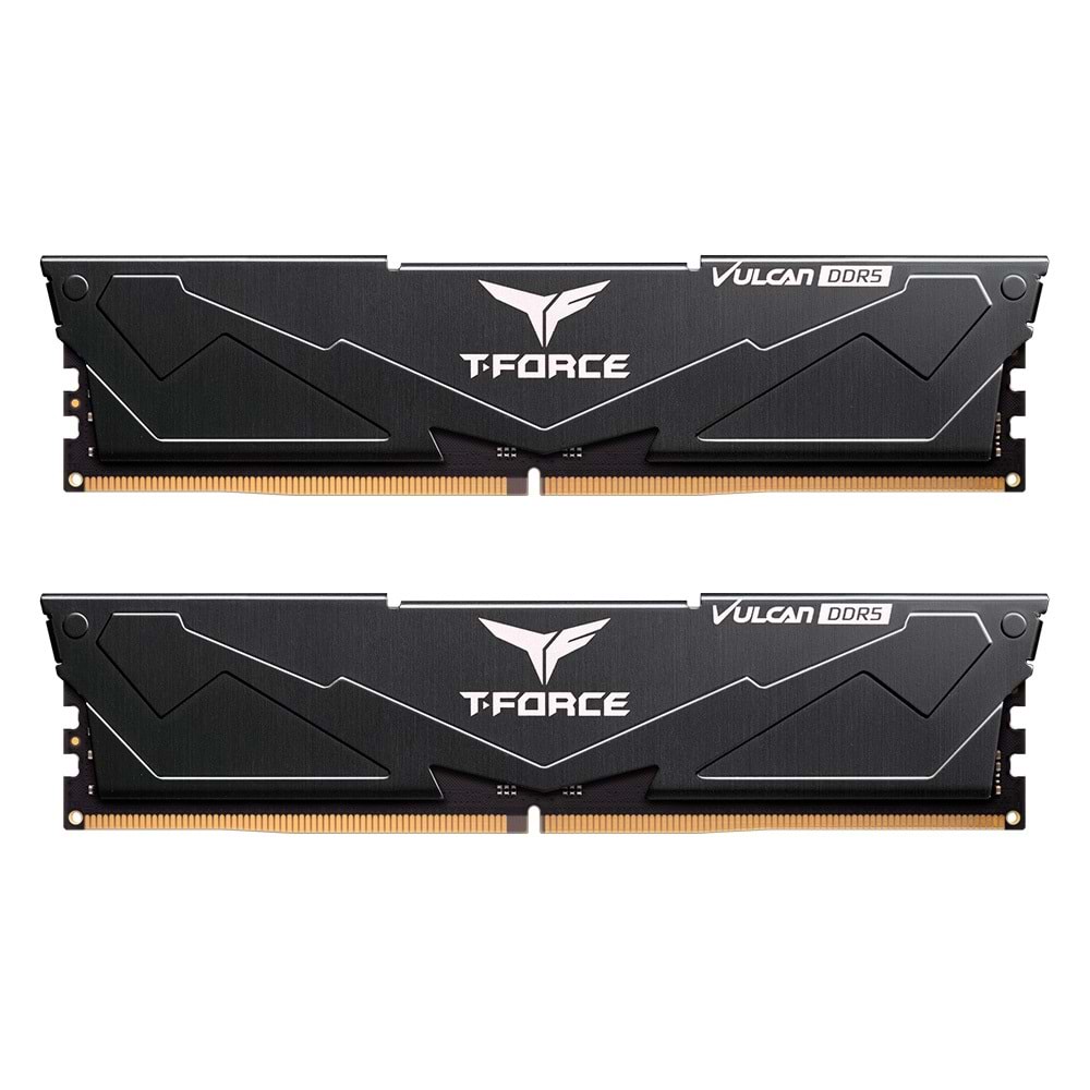 Team T-Force Vulcan Black 32GB 2x16GB 6000Mhz CL38 Ram (FLBD532G6000HC38JDC01)