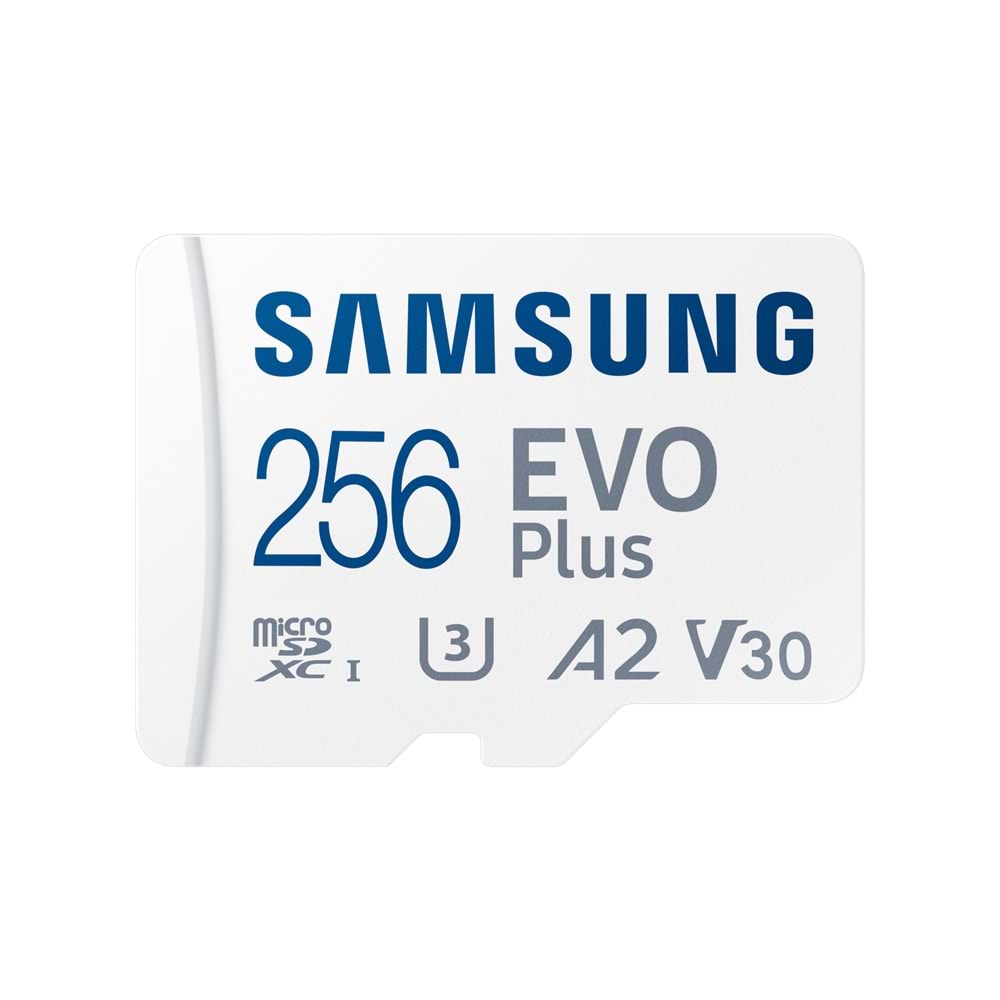 256GB SAMSUNG EVO PLUS MICROSDXC UHS-I U3 V30 A2 160MB/s MB-MC256SA/TR