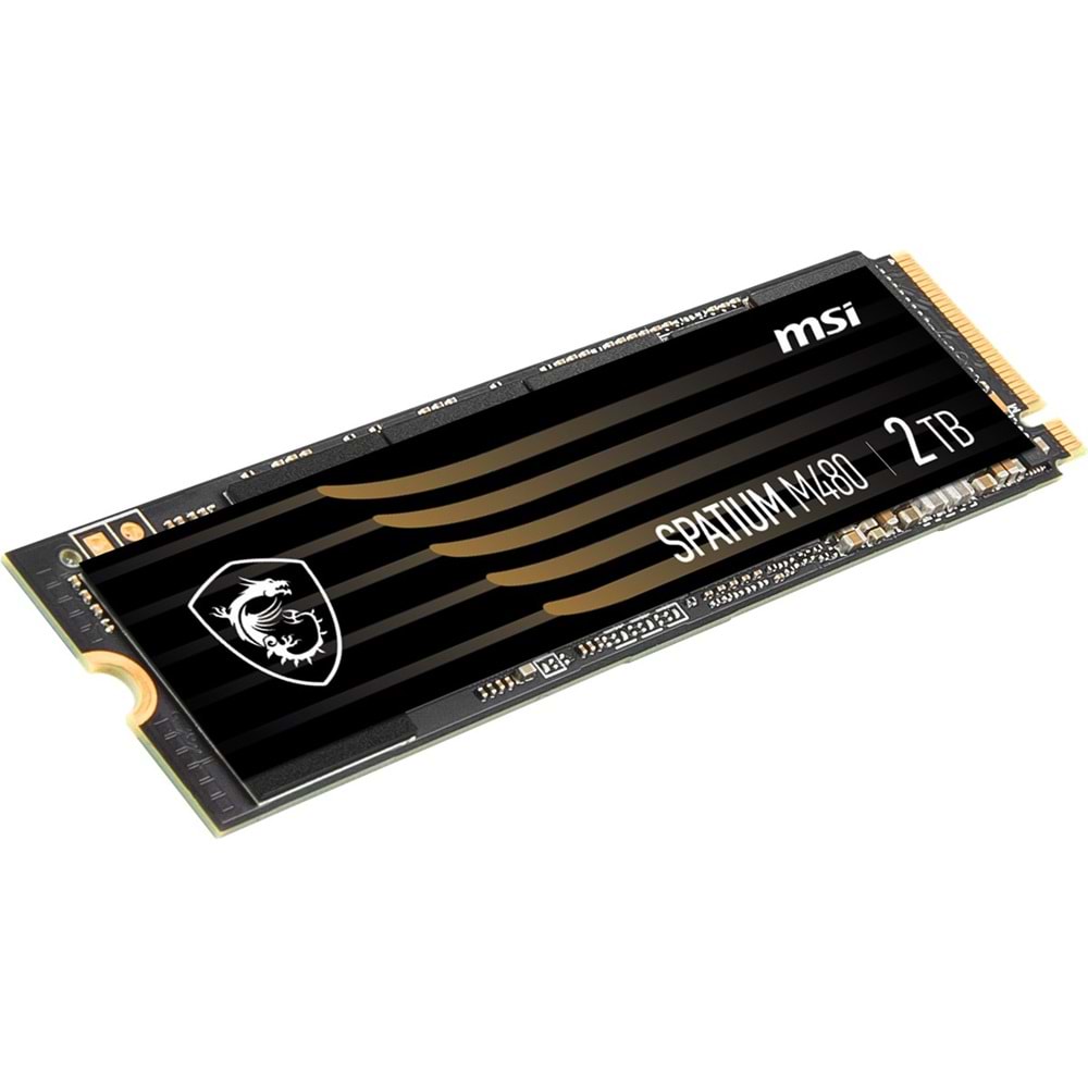 2TB MSI SPATIUM M480 PRO NVMe M.2 7400/7000MB/s