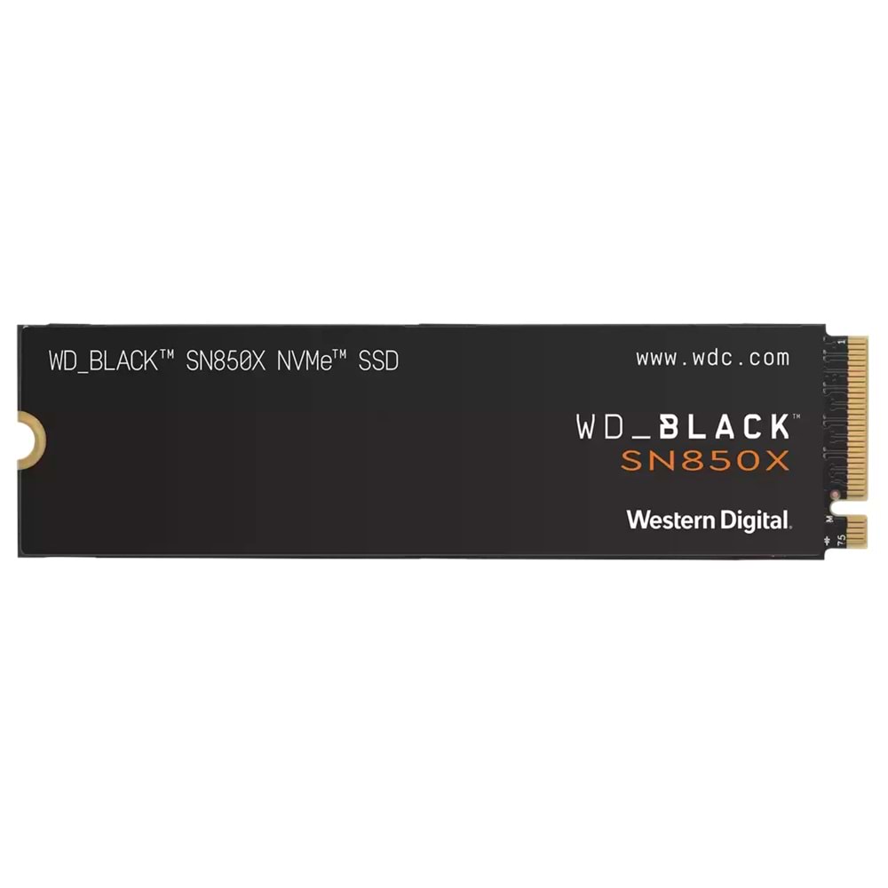 1TB WD BLACK SN850X M.2 NVMe 7300/6300MB/s WDS100T2X0E SSD
