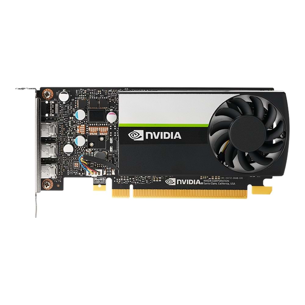 PNY VCNT400 4GB DDR6 64Bit 3 xDISPLAY ÇIKIŞLI PASİF SOĞUTUCULU YAPAY ZEKA AI EKRAN KARTI (VCNT400-4GB-SB)