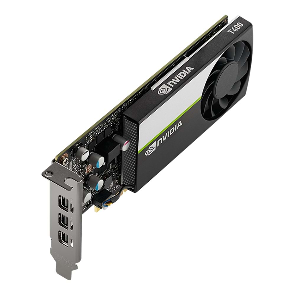 PNY VCNT400 4GB DDR6 64Bit 3 xDISPLAY ÇIKIŞLI PASİF SOĞUTUCULU YAPAY ZEKA AI EKRAN KARTI (VCNT400-4GB-SB)