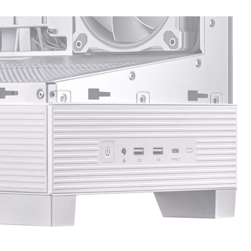 ASUS A31 PLUS TG ARGB WHITE ATX KASA