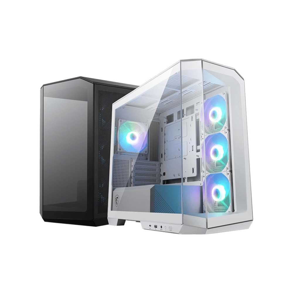 MAG PANO M100R PZ WHITE M-ATX CASE