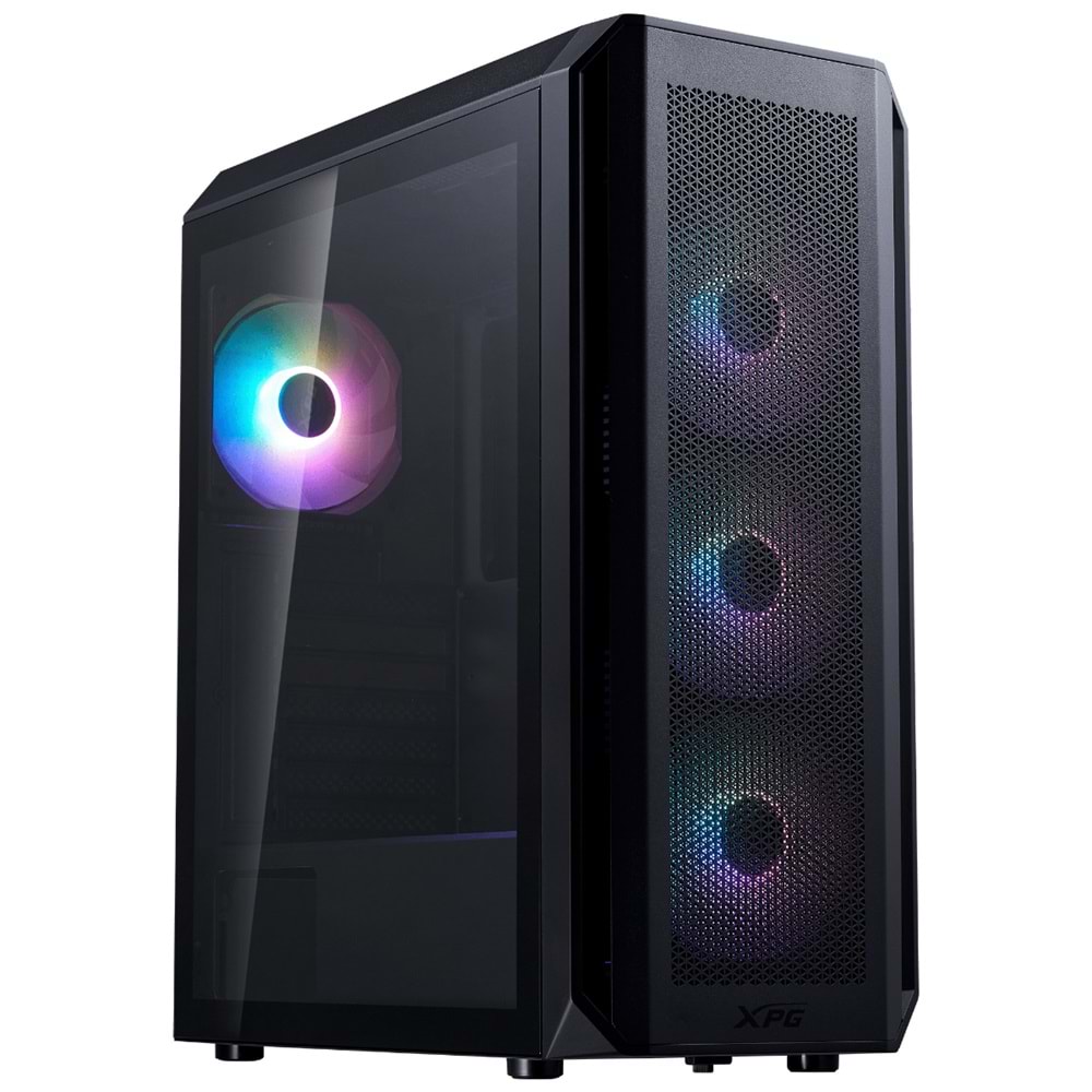 XPG Valor Air Plus ARGB USB 3.2 Siyah ATX Mid-Tower Kasa (VALORAIRPLUSMTA-BKCWW)