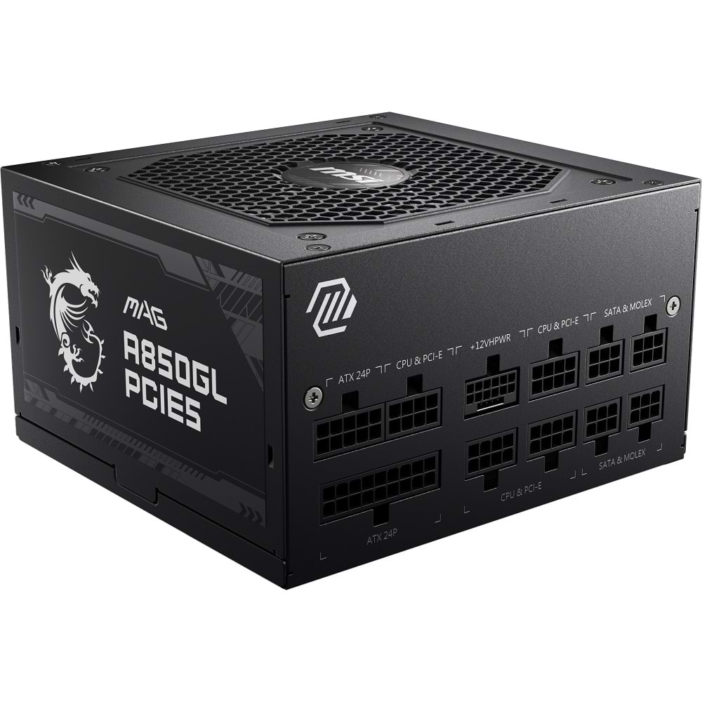 MSI MAG A850GL PCIE5 850W 80+GOLD POWER SUPPLY