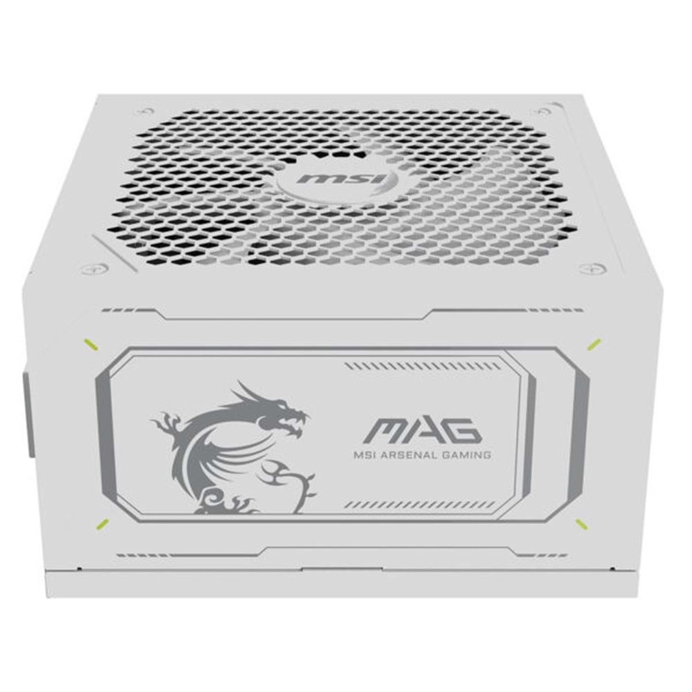MSI MAG 1000GL PCIE5 WHITE 1000W 80+ GOLD POWER