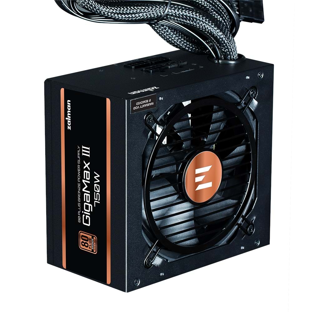 ZALMAN GIGAMAX III 750W ZM750-GV3 80+ BRONZE POWER SUPPLY