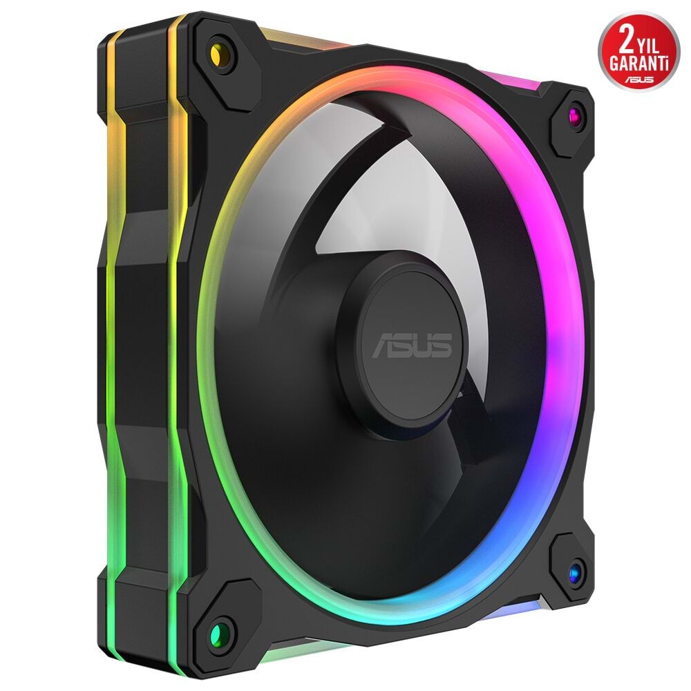 ASUS PRIME MR120 SOĞUTUCU KASA RADYATÖR FANI ARGB 120MM SİYAH