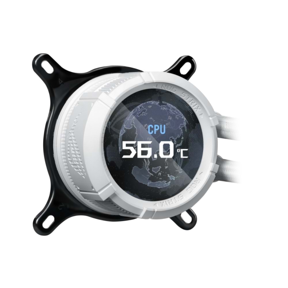 ASUS ROG STRIX LC III 360 ARGB LCD BEYAZ 360MM SIV