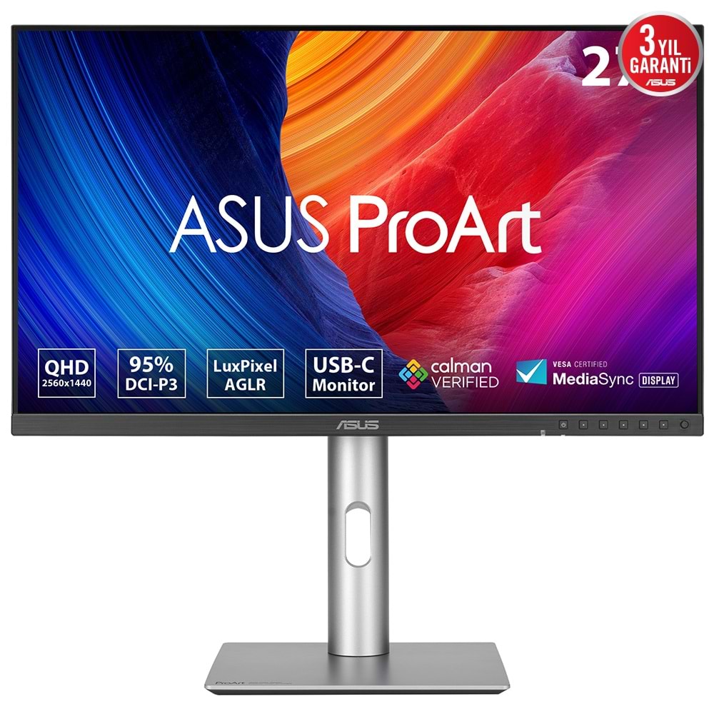 27" ASUS PROART PA278CFRV 5MS 100HZ 2K PIVOT IPS