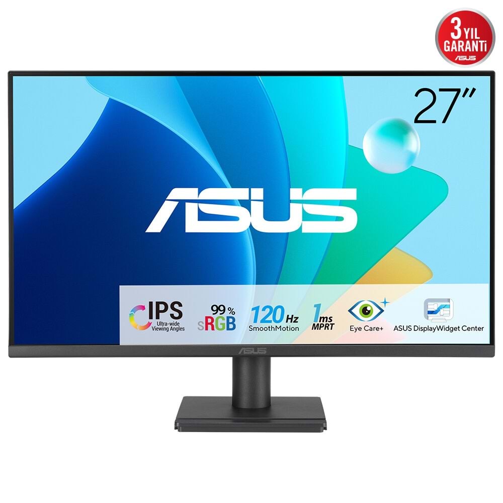 ASUS VA279HG 27" 120HZ 1MS EYE CARE MONITOR