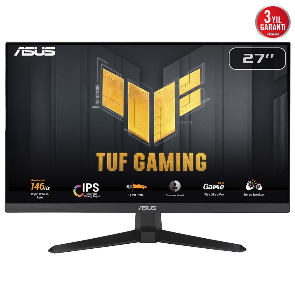 ASUS TUF GAMING VG279QE5A 27" 146HZ 1MS MONITOR