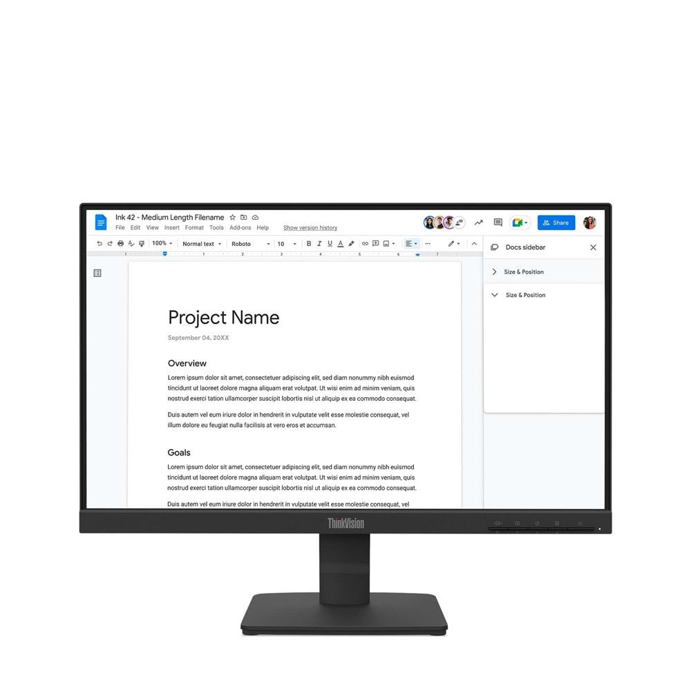 21.5 LENOVO ThinkVision S22-4e 64CBKAT6TK FHD IPS