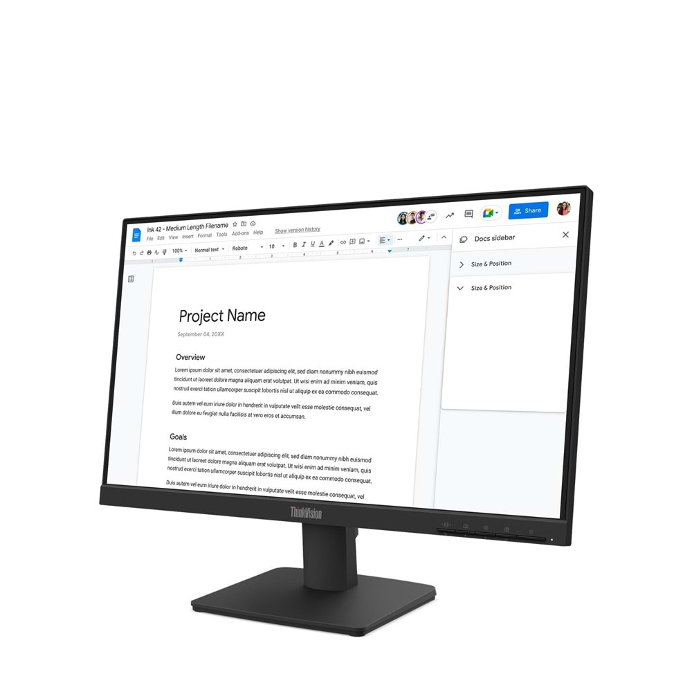 21.5 LENOVO ThinkVision S22-4e 64CBKAT6TK FHD IPS