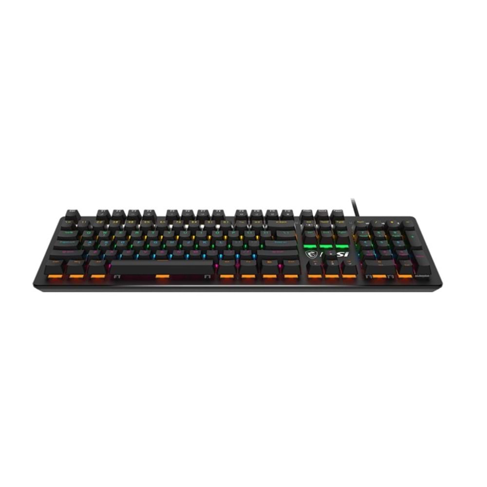 MSI FORGE GK300 RED SWITCH RGB MEKANIK GAMING KLAV
