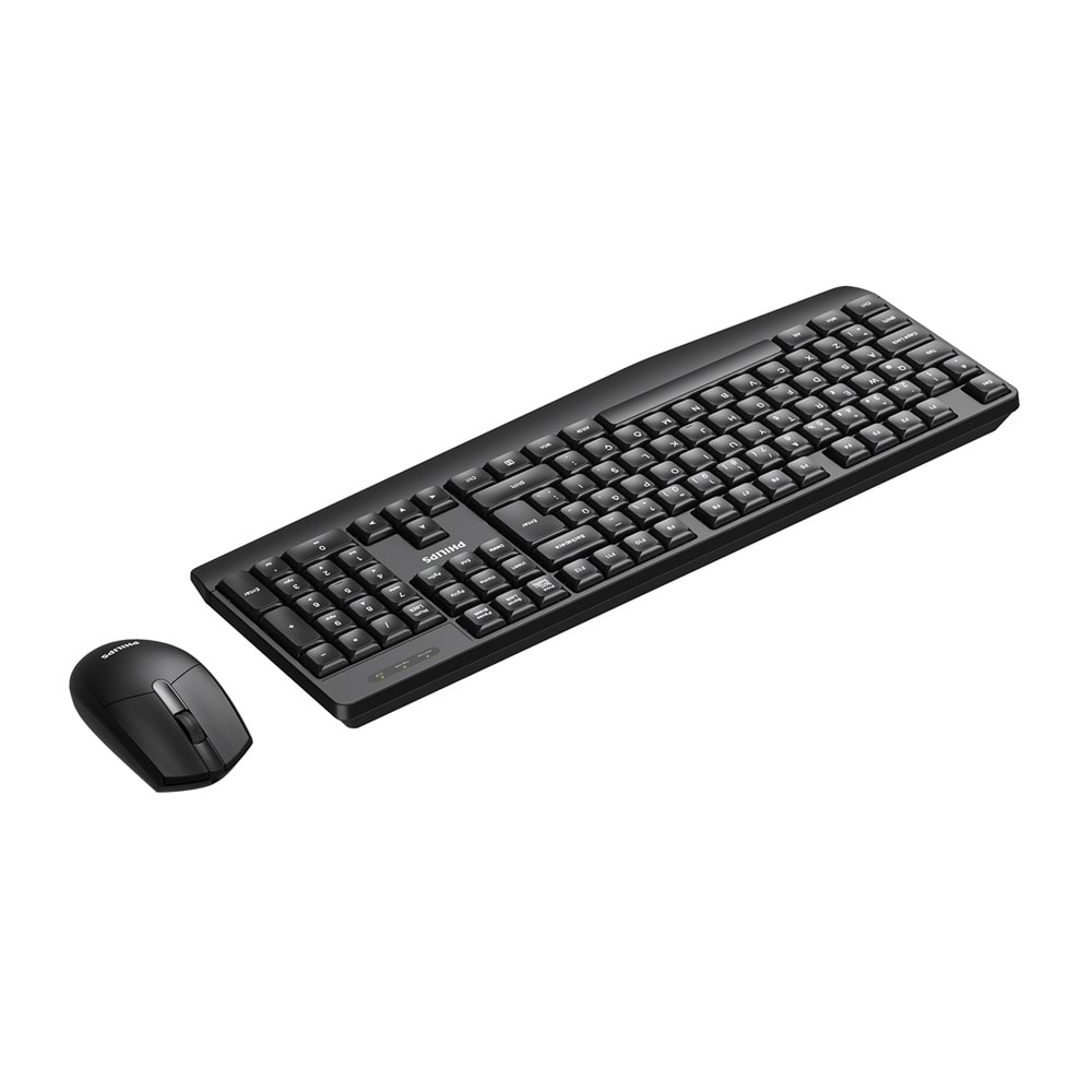 PHILIPS KABLOSUZ KLAVYE&MOUSE SET SPT6337 SİYAH