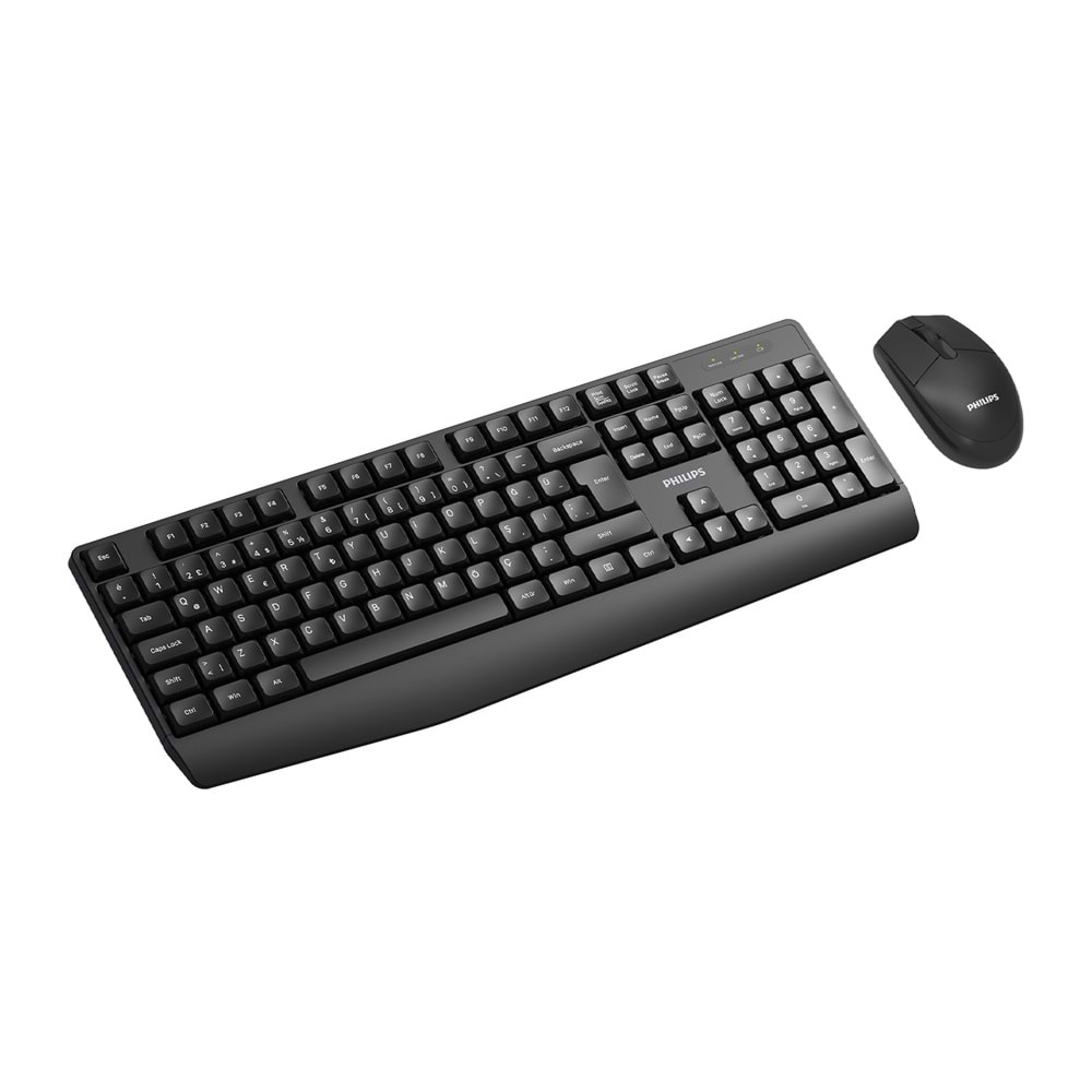 PHILIPS KABLOSUZ KLAVYE&MOUSE SET SPT6337 SİYAH