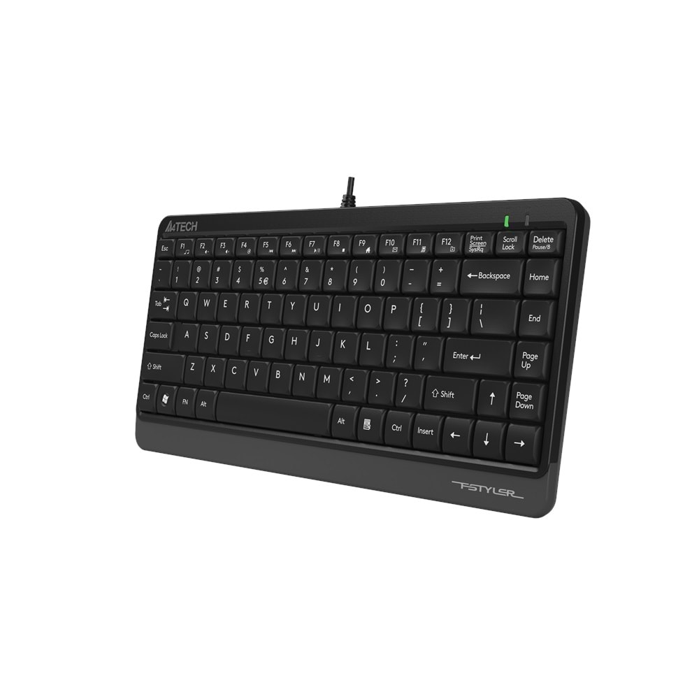 A4 TECH FK11 SLIM Q KLAVYE USB GRİ