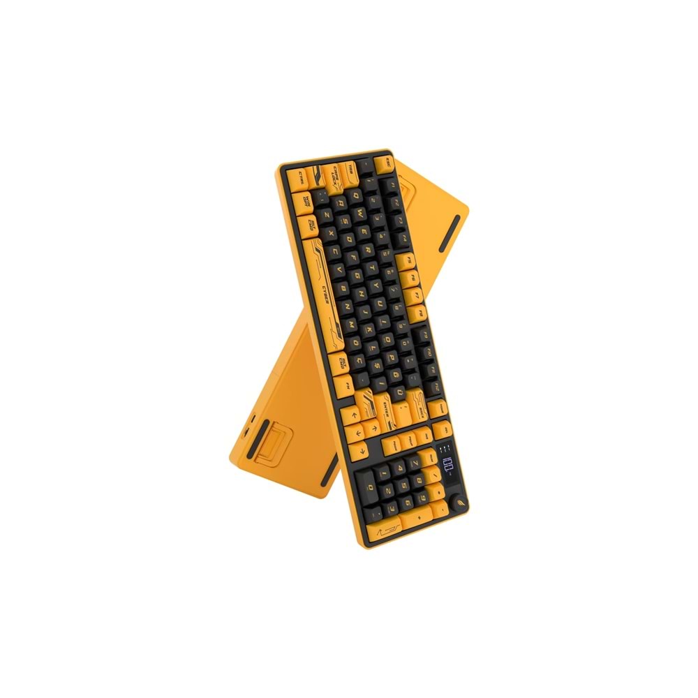 HAWK GAMING HK258CY KABLOSUZ SARI SIYAH KLAVYE