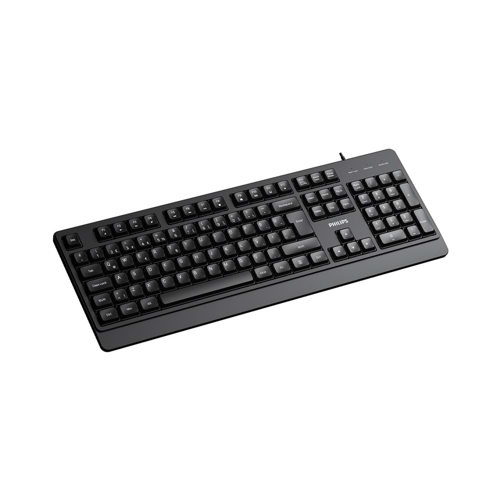 PHILIPS KABLOLU KLAVYE SPK6247B SİYAH