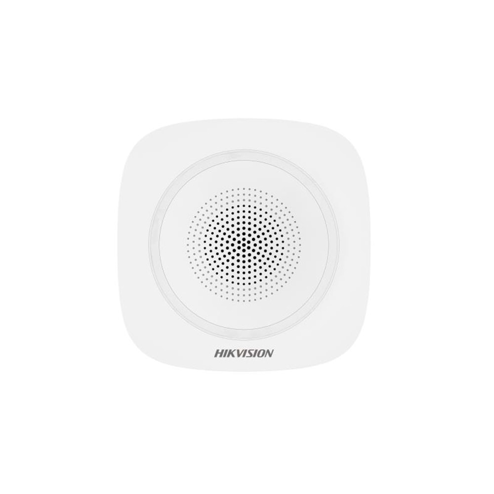HIKVISION DS-PS1-I-WE DAHILI TIP KABLOSUZ İÇ ORTAM SİREN