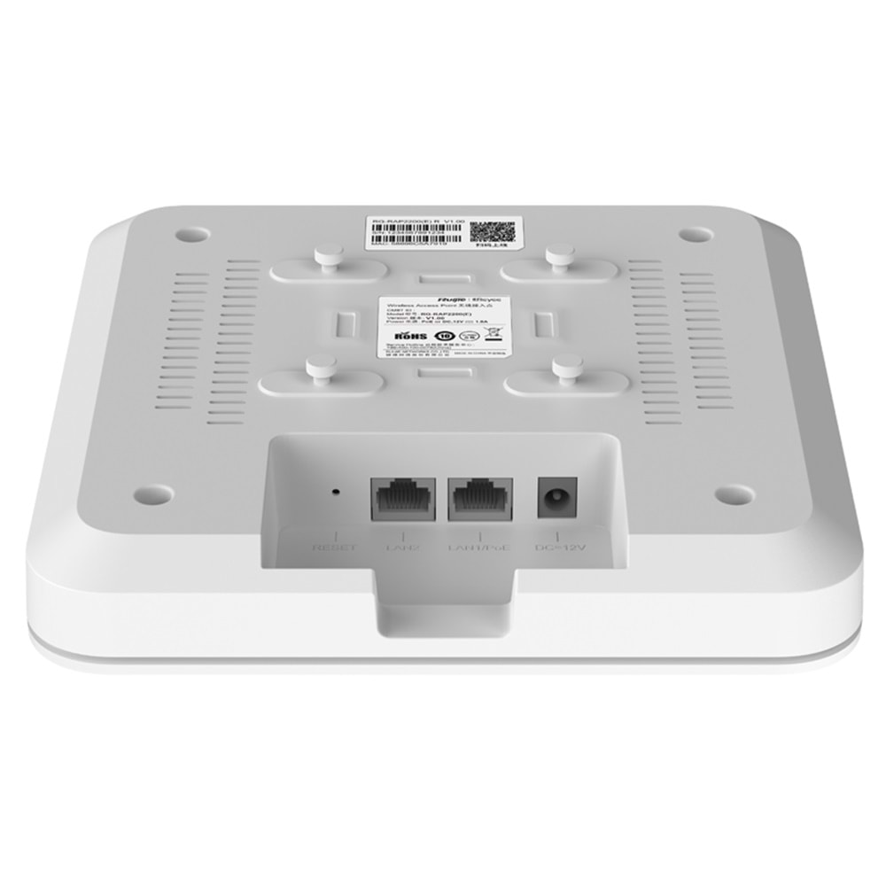 RUİJİE-REYEE RG-RAP2200(E) TAVAN TİPİ GİGABİT İÇ ORTAM DUAL-BAND ACCESS POİNT