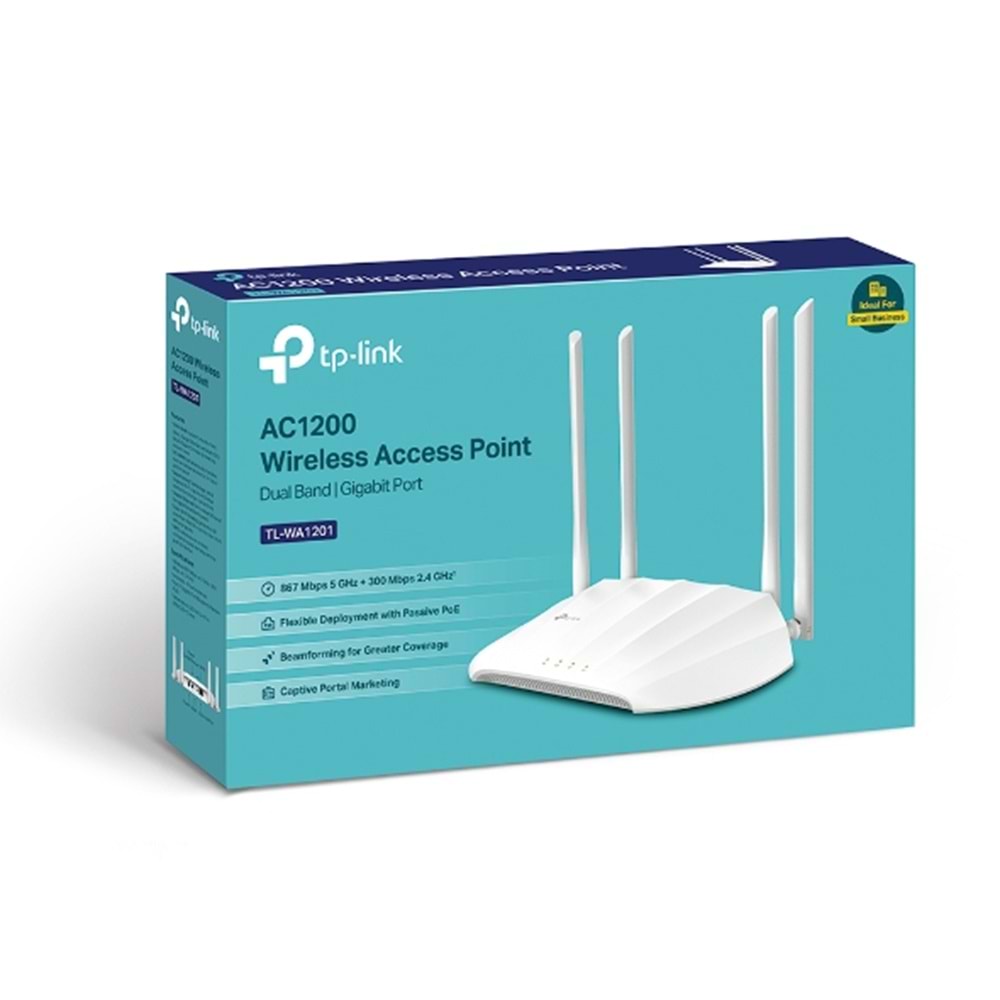TP-LINK TL-WA1201 300Mbps DUALBAND A.POINT
