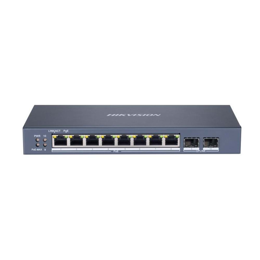 HIKVISION DS-3E1510P-SI 8XGE+2XGE/SFP POE 120W SWİTCH