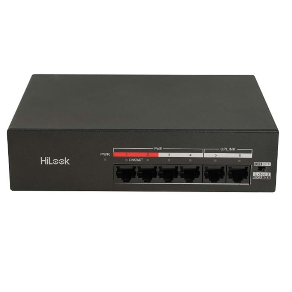 HILOOK NS-0106MP-35(O-STD) 4x10/100 MBPS POE RJ4 35W SWİTCH