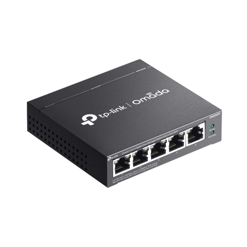 TP-LINK OMADA ES205GP 5PORT YÖNETİLEBLR 65W POE