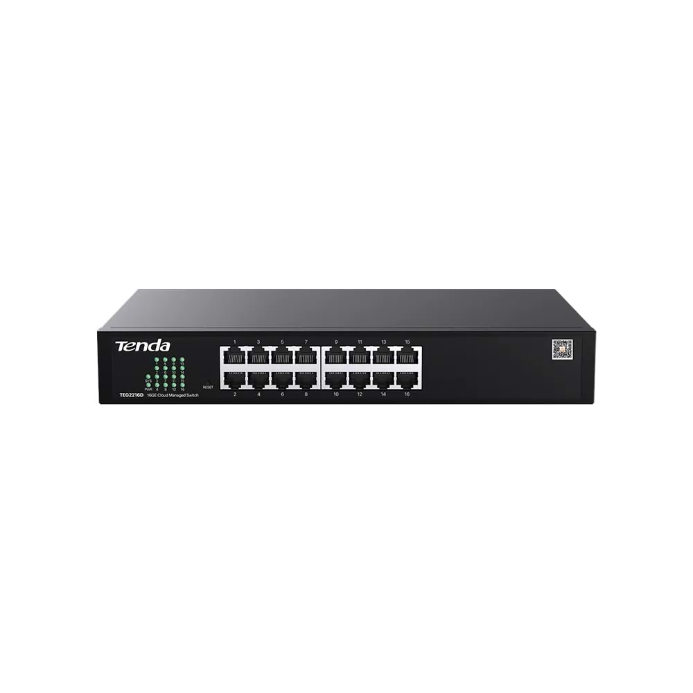 TENDA TEG2216D 16GE PORT CLOUD YÖNETİLEBİLİR SWİTCH