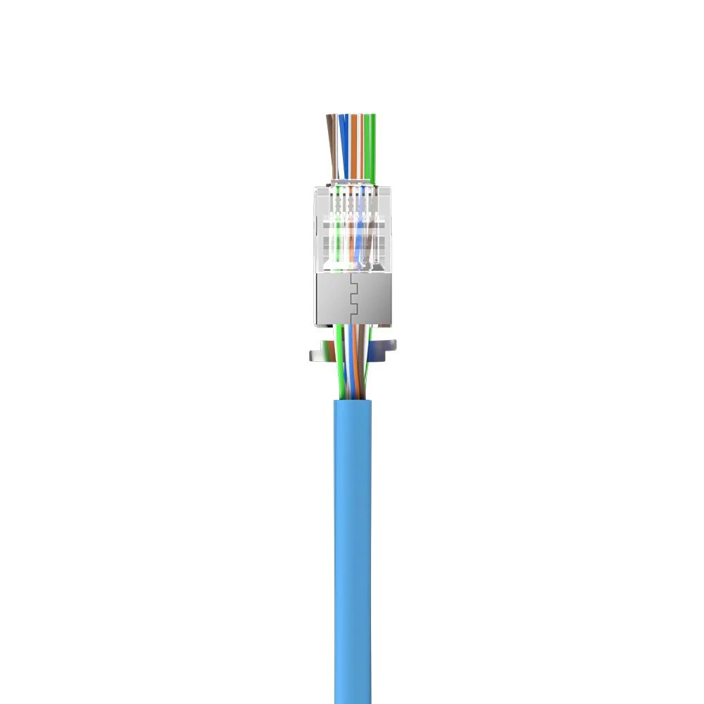 UNITEK CAT7 RJ45 50'Lİ PASS TROUGH KONNEKTÖR (OT1093ATP01)