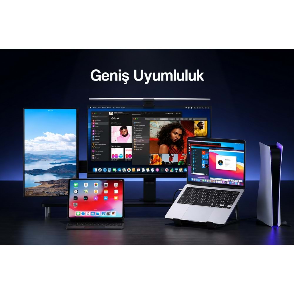 UNITEK 240W USB4 TYPE-C KABLO (C14100ABK01-2M)