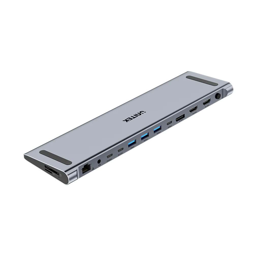 UNITEK UHUB15+ USB-C 4K BAGLANTI ISTASYONU (D1106AGY01)