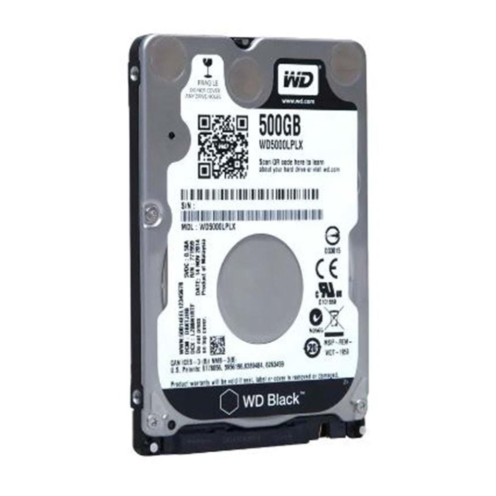 500 GB Notebook Hdd 7200 RPM