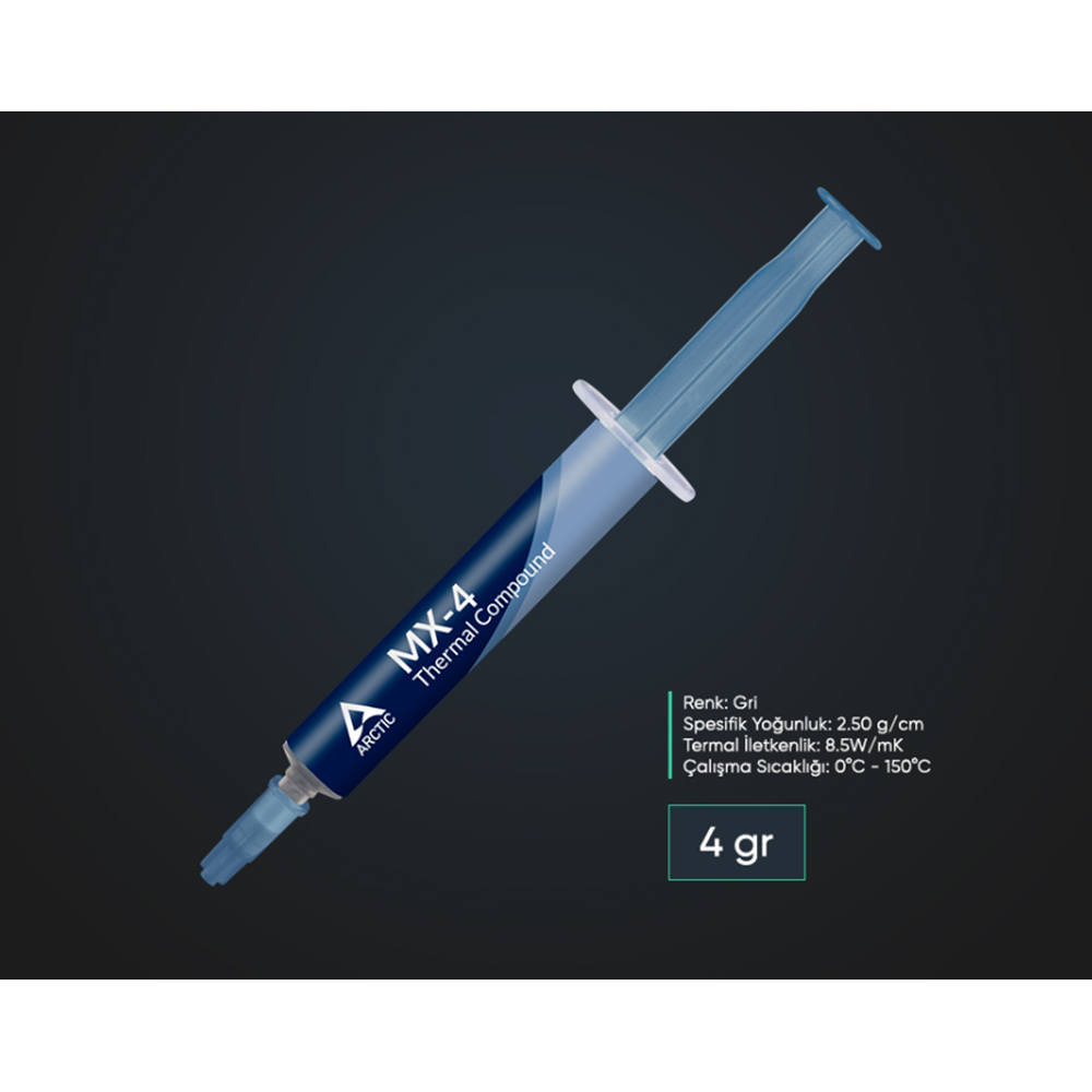 Arctıc MX-4 4g Yüksek Performanslı Termal Macun