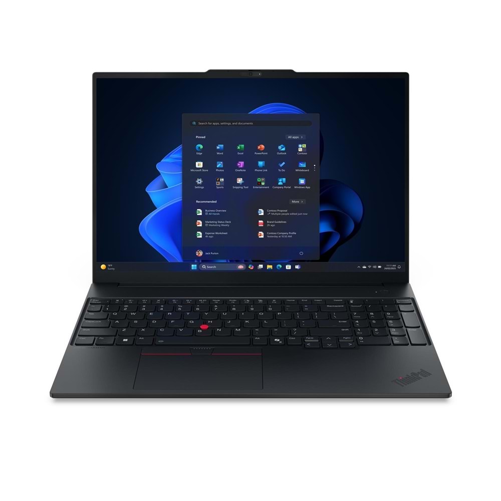 LENOVO E16 THINKPAD 21SR007VTX U7-255H 16GB 1TB SSD 16" FDOS